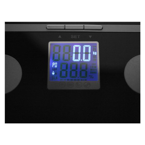 Scales Tristar | Electronic | Maximum weight (capacity) 150 kg | Accuracy 100 g | Body Mass Index (BMI) measuring | Black - 6